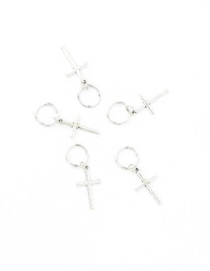 Hair hoop with pendant CROSS AFROline (5pcs)