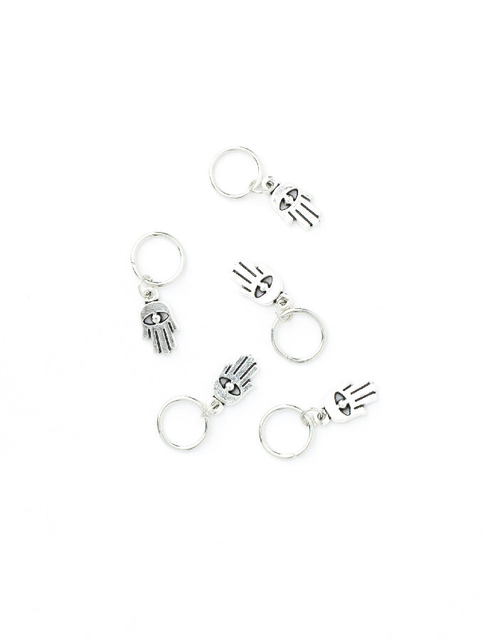 Hairspray hair ring with pendant KÉZ AFROline (5pcs)