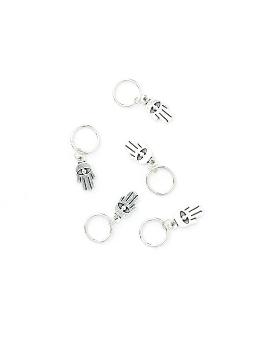 Hairspray hair ring with pendant KÉZ AFROline (5pcs)